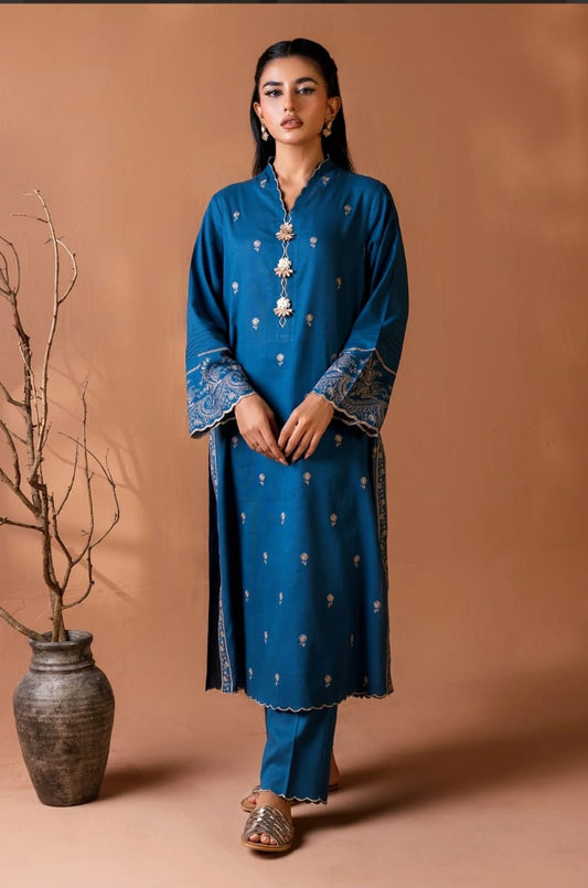 Khaddar EMBROIDERED